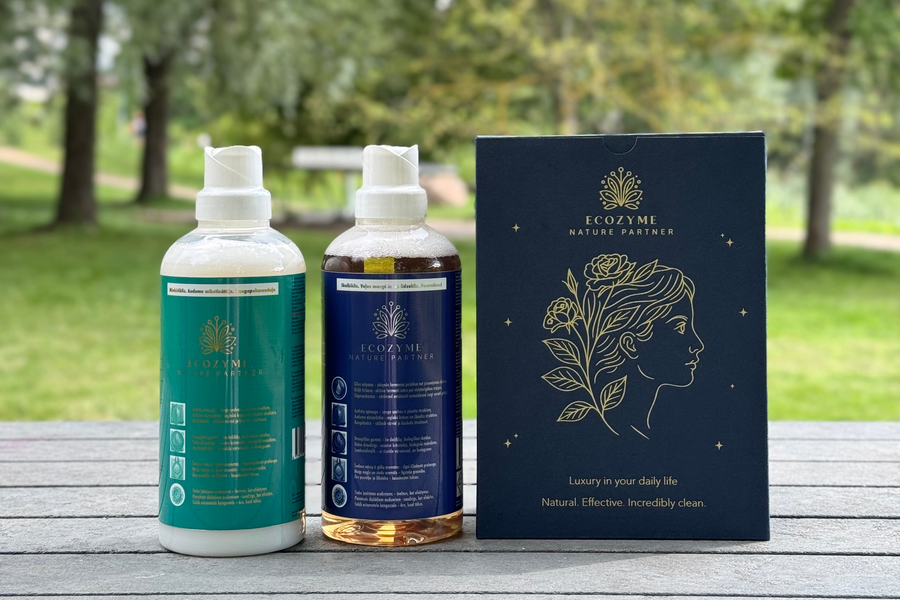 Ecozyme laundry products – enzyme laundry detergent and fabric softener