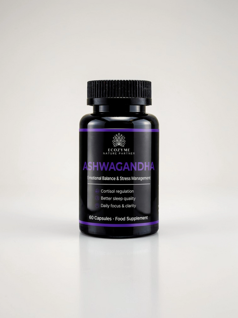 Ecozyme Ashwagandha is a complex for emotional balance and stress management