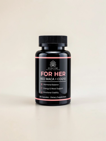 Ecozyme FOR HER - naiste energia ja hormoonide tasakaalu kompleks