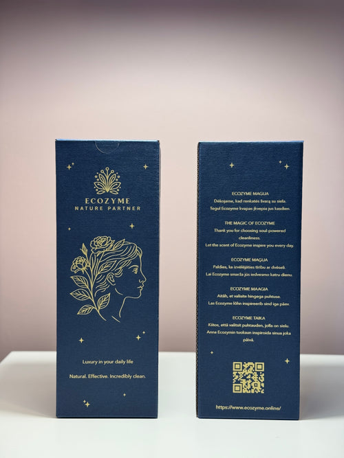 Box for detergent or fabric softener