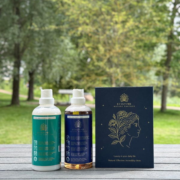 Ecozyme detergent + fabric softener