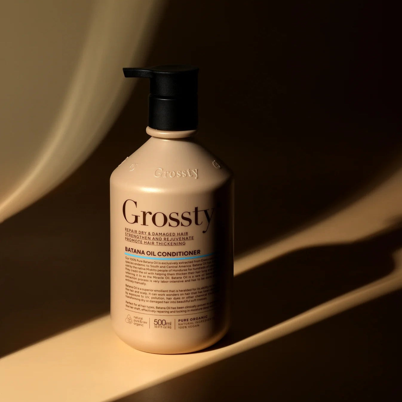 Grossty Batana Oil kondicionierius – sausiems ir pažeistiems plaukams